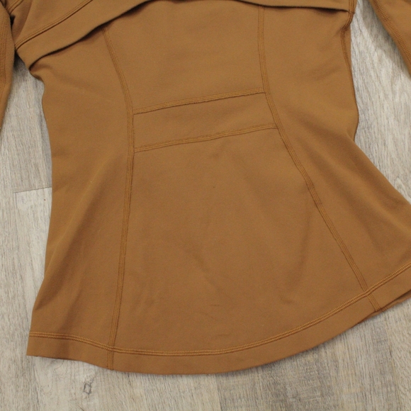 Lululemon Copper Brown Define Jacket Luon Size 6 - Picture 8 of 13